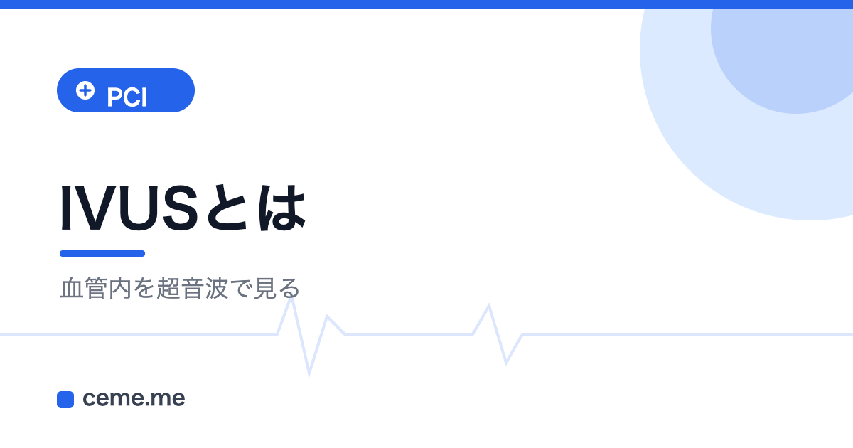 IVUS 血管内超音波